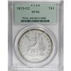 Image 1 : 1873-CC T$1 XF45 PCGS