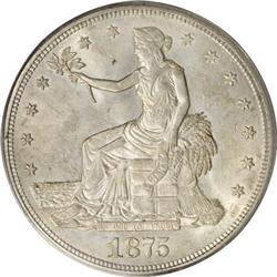 1875-S T$1 MS63 PCGS