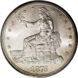 1875-S T$1 MS65 PCGS