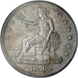 1876 T$1 MS63 PCGS
