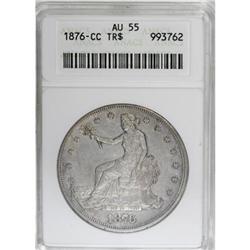 1876-CC T$1 AU55 ANACS