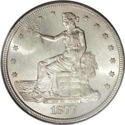 1877-S T$1 MS63 PCGS