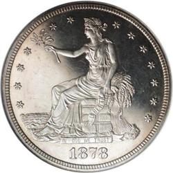 1878 T$1 PR63 Cameo NGC