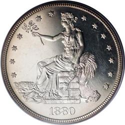 1880 T$1 PR64 Cameo PCGS