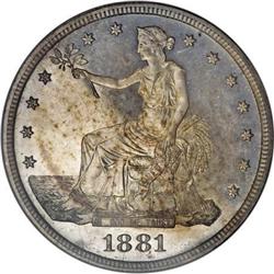 1881 T$1 PR65 NGC