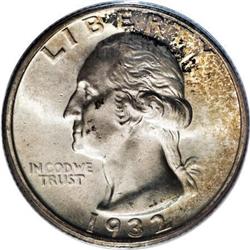 1932-D 25C MS65 PCGS