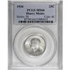 Image 1 : 1934 25C Heavy Motto MS66 PCGS