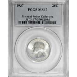 1937 25C MS67 PCGS
