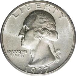 1937 25C Doubled Die Obverse AU58 PCGS