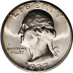 1937-D 25C MS67 PCGS
