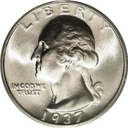 1937-S 25C MS67 PCGS