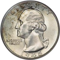 1945 25C MS67 PCGS