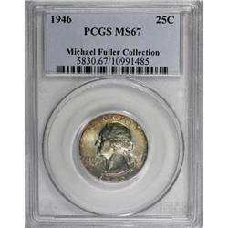 1946 25C MS67 PCGS