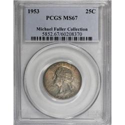 1953 25C MS67 PCGS