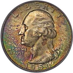 1954-D 25C MS67 PCGS