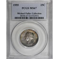 1955 25C MS67 PCGS