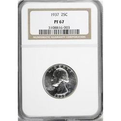1937 25C PR67 NGC
