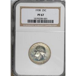 1938 25C PR67 NGC