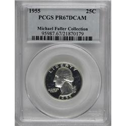 1955 25C PR67 Deep Cameo PCGS