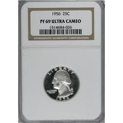1956 25C PR69 Ultra Cameo NGC