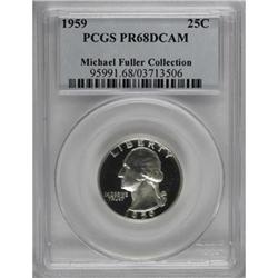 1959 25C PR68 Deep Cameo PCGS