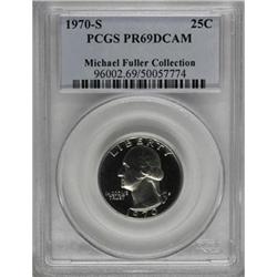 1970-S 25C PR69 Deep Cameo PCGS