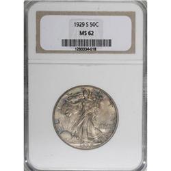 1929-S 50C MS62 NGC