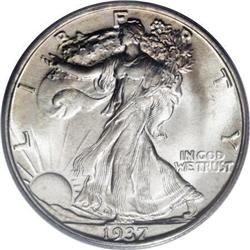 1937-S 50C MS67 PCGS