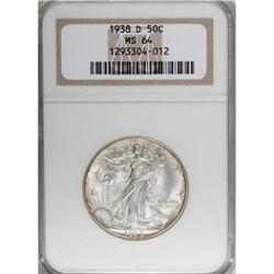 1938-D 50C MS64 NGC