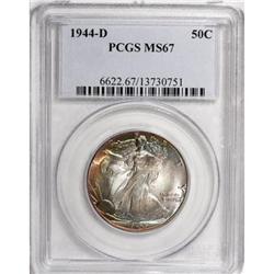 1944-D 50C MS67 PCGS