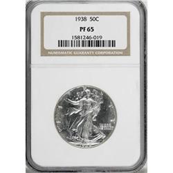 1938 50C PR65 NGC