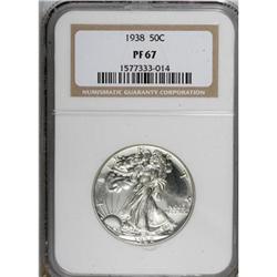 1938 50C PR67 NGC