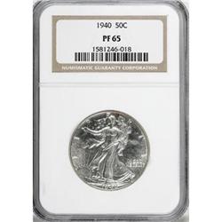 1940 50C PR65 NGC