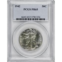 1942 50C PR65 PCGS