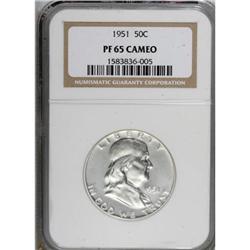 1951 50C PR65 Cameo NGC
