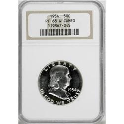 1954 50C PR68 Cameo NGC