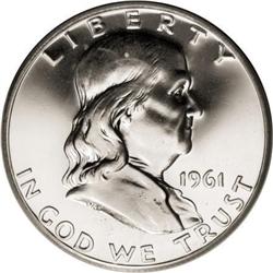 1961 50C Doubled Die PR64 PCGS