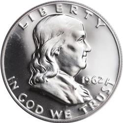 1962 50C PR69 Cameo PCGS