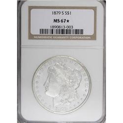 1879-S $1 MS67 NGC