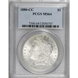 1880-CC $1 MS64 PCGS