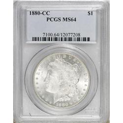 1880-CC $1 MS64 PCGS