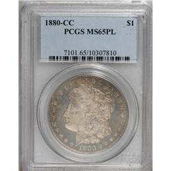 1880-CC $1 MS65 Prooflike PCGS