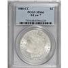 Image 3 : 1880-CC $1 8 Over Low 7 MS66 PCGS