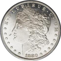1880/79-CC $1 Reverse of 1878 MS63 Deep Mirror