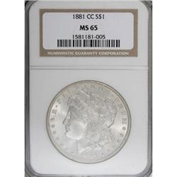 1881-CC $1 MS65 NGC