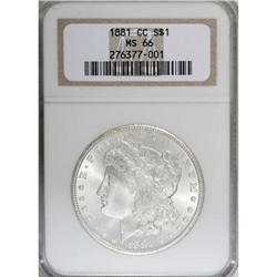 1881-CC $1 MS66 NGC