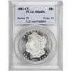 Image 1 : 1881-CC $1 MS64 Prooflike PCGS