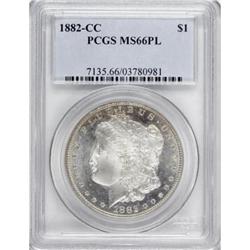 1882-CC $1 MS66 Prooflike PCGS