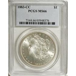 1883-CC $1 MS66 PCGS