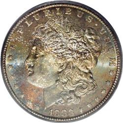 1883-CC $1 MS67 Prooflike PCGS